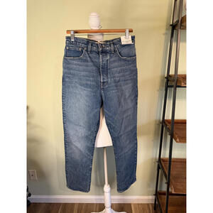 NWT! Madewell '90s Straight Crop High-Rise Jeans Size W28